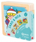 Set 4 puzzles de 9 piezas Nita y Zaro