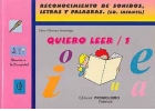 Quiero Leer - 1. Reconocimiento de sonidos, letras y palabras.(educacin infantil)