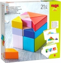 Cubo Tangram. Juego de composicin en 3D. 21 piezas